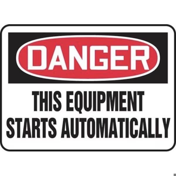 Accuform OSHA DANGER SAFETY SIGN THIS MEQM090XT MEQM090XT - main